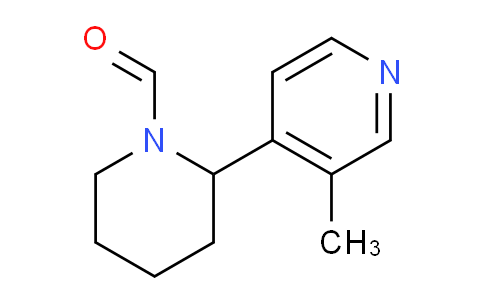 CAS No. 1352530-96-1, 2-(3-Methylpyridin-4-yl)piperidine-1-carbaldehyde