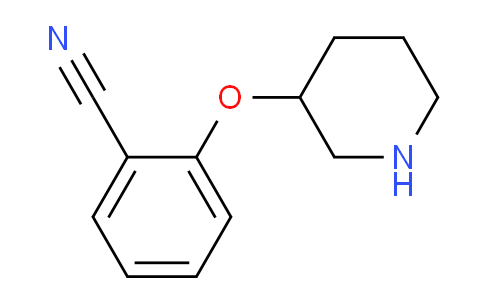 CAS No. 902836-51-5, 2-(3-Piperidinyloxy)benzonitrile