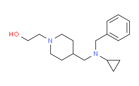 CAS No. 1353977-50-0, 2-(4-((Benzyl(cyclopropyl)amino)methyl)piperidin-1-yl)ethanol