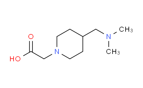 CAS No. 1305514-56-0, 2-(4-((Dimethylamino)methyl)piperidin-1-yl)acetic acid