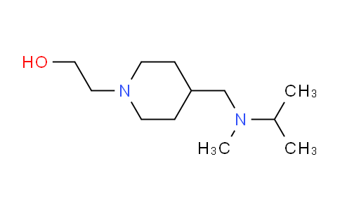 CAS No. 1353966-15-0, 2-(4-((Isopropyl(methyl)amino)methyl)piperidin-1-yl)ethanol