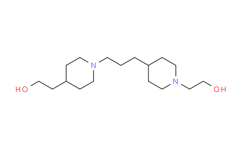 CAS No. 865075-92-9, 2-(4-(3-(4-(2-Hydroxyethyl)piperidin-1-yl)propyl)piperidin-1-yl)ethanol