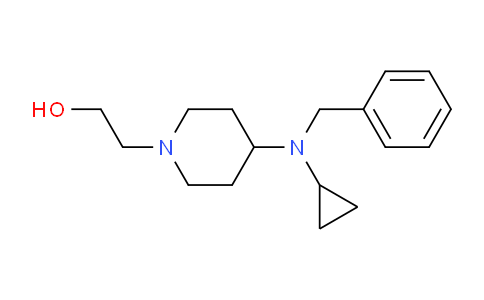 CAS No. 1353967-08-4, 2-(4-(Benzyl(cyclopropyl)amino)piperidin-1-yl)ethanol