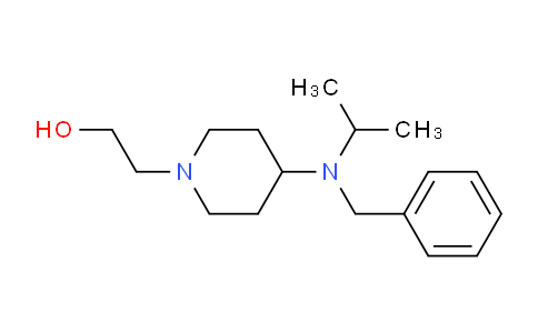 CAS No. 1353976-01-8, 2-(4-(Benzyl(isopropyl)amino)piperidin-1-yl)ethanol