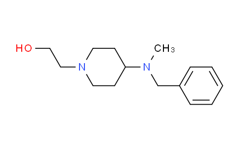 CAS No. 1353964-52-9, 2-(4-(Benzyl(methyl)amino)piperidin-1-yl)ethanol