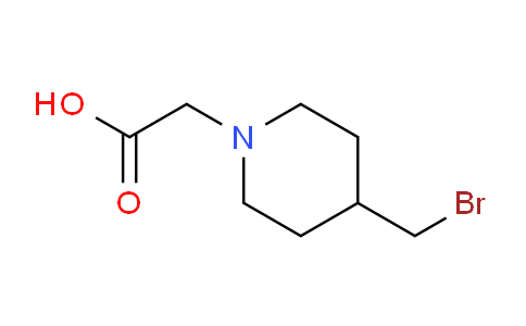CAS No. 1353957-19-3, 2-(4-(Bromomethyl)piperidin-1-yl)acetic acid