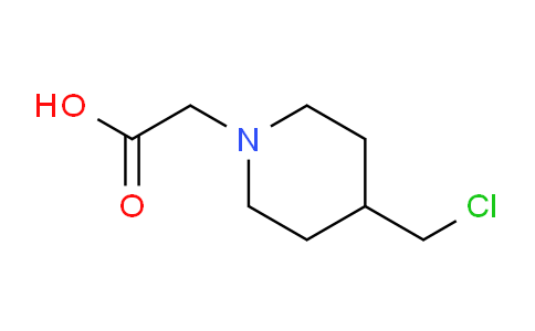 CAS No. 1353959-42-8, 2-(4-(Chloromethyl)piperidin-1-yl)acetic acid