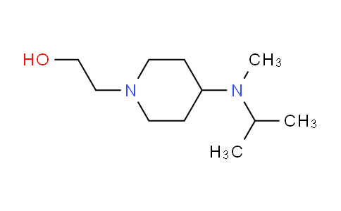 CAS No. 1353958-39-0, 2-(4-(Isopropyl(methyl)amino)piperidin-1-yl)ethanol