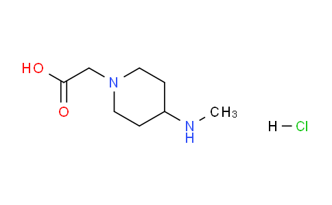 CAS No. 1624260-55-4, 2-(4-(Methylamino)piperidin-1-yl)acetic acid hydrochloride