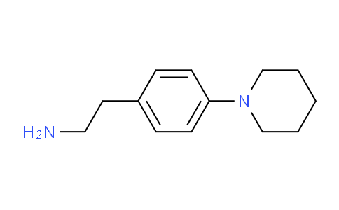 CAS No. 38589-09-2, 2-(4-(Piperidin-1-yl)phenyl)ethanamine