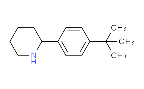 CAS No. 383128-07-2, 2-(4-(tert-Butyl)phenyl)piperidine