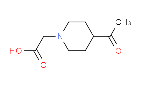 CAS No. 885274-84-0, 2-(4-Acetylpiperidin-1-yl)acetic acid