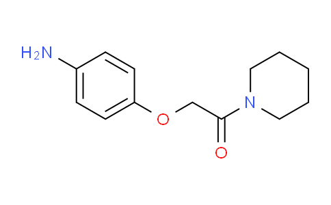 CAS No. 76870-14-9, 2-(4-Aminophenoxy)-1-(piperidin-1-yl)ethanone