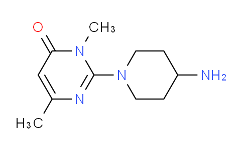 CAS No. 1708080-28-7, 2-(4-Aminopiperidin-1-yl)-3,6-dimethylpyrimidin-4(3H)-one