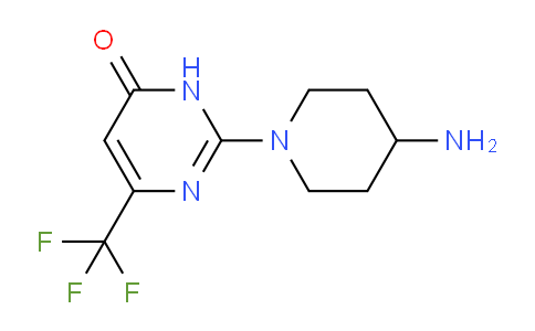 CAS No. 1248547-68-3, 2-(4-Aminopiperidin-1-yl)-6-(trifluoromethyl)pyrimidin-4(3H)-one