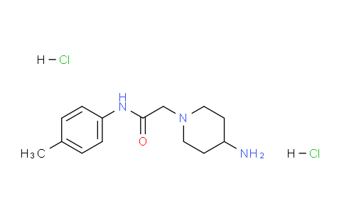 CAS No. 952906-62-6, 2-(4-Aminopiperidin-1-yl)-N-(p-tolyl)acetamide dihydrochloride