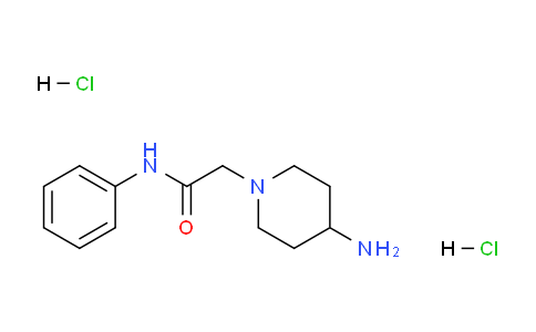 CAS No. 1332530-11-6, 2-(4-Aminopiperidin-1-yl)-N-phenylacetamide dihydrochloride