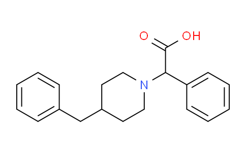 CAS No. 938135-19-4, 2-(4-Benzylpiperidin-1-yl)-2-phenylacetic acid