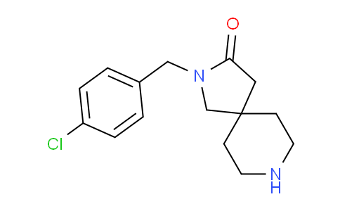 CAS No. 1258000-09-7, 2-(4-Chlorobenzyl)-2,8-diazaspiro[4.5]decan-3-one