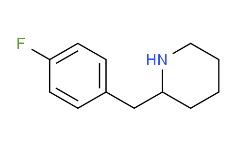 CAS No. 67157-30-6, 2-(4-Fluorobenzyl)piperidine