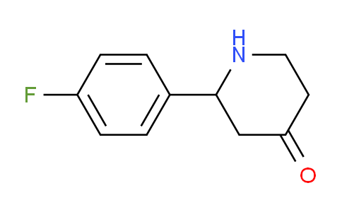 CAS No. 414910-21-7, 2-(4-Fluorophenyl)piperidin-4-one
