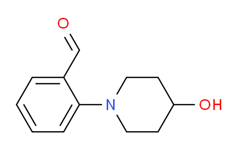 CAS No. 291545-00-1, 2-(4-Hydroxypiperidin-1-yl)benzaldehyde