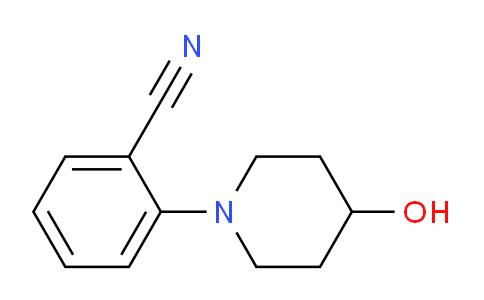 CAS No. 887593-80-8, 2-(4-Hydroxypiperidin-1-yl)benzonitrile