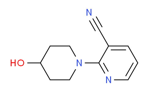 CAS No. 916791-19-0, 2-(4-Hydroxypiperidin-1-yl)nicotinonitrile