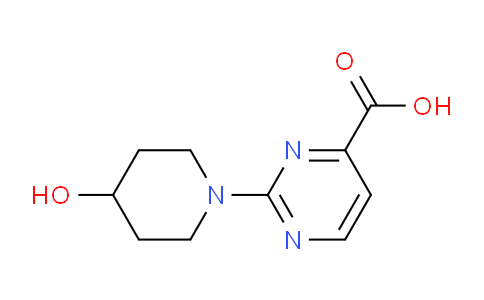 CAS No. 1365957-58-9, 2-(4-Hydroxypiperidin-1-yl)pyrimidine-4-carboxylic acid