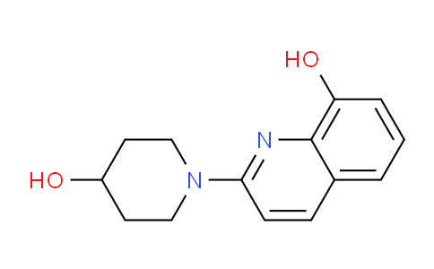 CAS No. 1225834-97-8, 2-(4-Hydroxypiperidin-1-yl)quinolin-8-ol