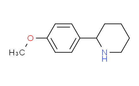CAS No. 63359-20-6, 2-(4-Methoxyphenyl)Piperidine