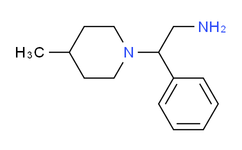 CAS No. 889939-97-3, 2-(4-Methylpiperidin-1-yl)-2-phenylethanamine