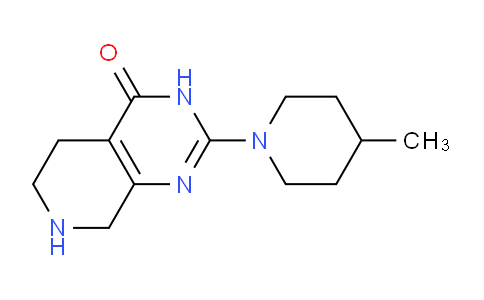 CAS No. 917748-99-3, 2-(4-Methylpiperidin-1-yl)-5,6,7,8-tetrahydropyrido[3,4-d]pyrimidin-4(3H)-one