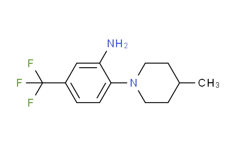 CAS No. 445465-72-5, 2-(4-Methylpiperidin-1-yl)-5-(trifluoromethyl)aniline