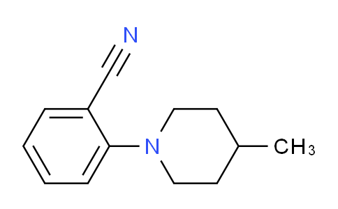 CAS No. 158115-67-4, 2-(4-Methylpiperidin-1-yl)benzonitrile