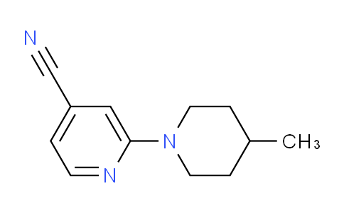 CAS No. 1016839-37-4, 2-(4-Methylpiperidin-1-yl)isonicotinonitrile