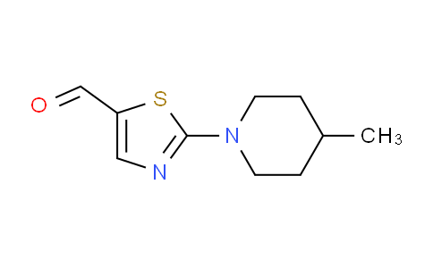 CAS No. 1263216-79-0, 2-(4-Methylpiperidin-1-yl)thiazole-5-carbaldehyde
