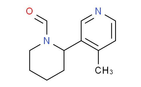 CAS No. 1352500-27-6, 2-(4-Methylpyridin-3-yl)piperidine-1-carbaldehyde