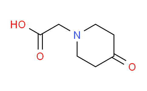 CAS No. 218772-96-4, 2-(4-Oxopiperidin-1-yl)acetic acid