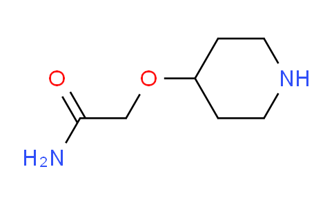CAS No. 912761-65-0, 2-(4-Piperidinyloxy)acetamide