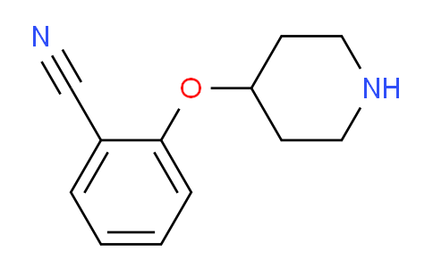 CAS No. 900572-37-4, 2-(4-Piperidinyloxy)benzonitrile