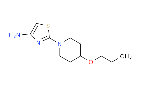 CAS No. 1365939-68-9, 2-(4-Propoxypiperidin-1-yl)thiazol-4-amine