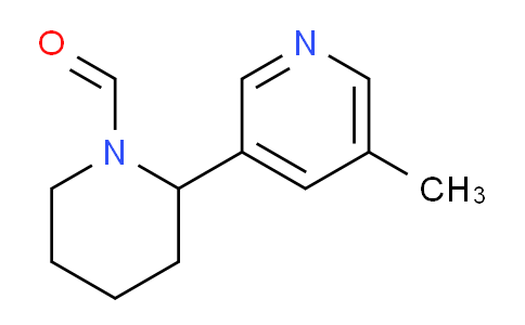CAS No. 1352514-49-8, 2-(5-Methylpyridin-3-yl)piperidine-1-carbaldehyde