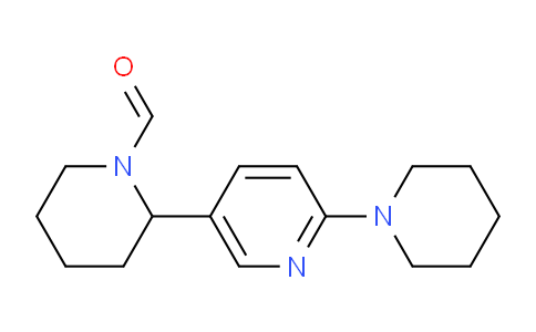 CAS No. 1352538-05-6, 2-(6-(Piperidin-1-yl)pyridin-3-yl)piperidine-1-carbaldehyde