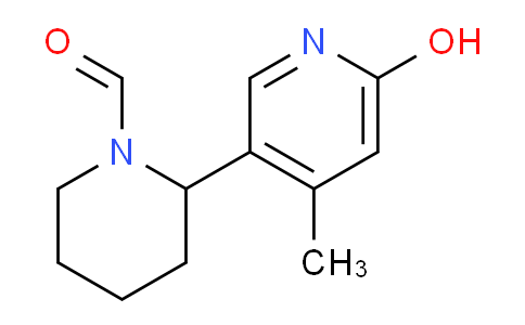 CAS No. 1352491-17-8, 2-(6-Hydroxy-4-methylpyridin-3-yl)piperidine-1-carbaldehyde