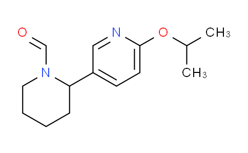 CAS No. 1352493-24-3, 2-(6-Isopropoxypyridin-3-yl)piperidine-1-carbaldehyde