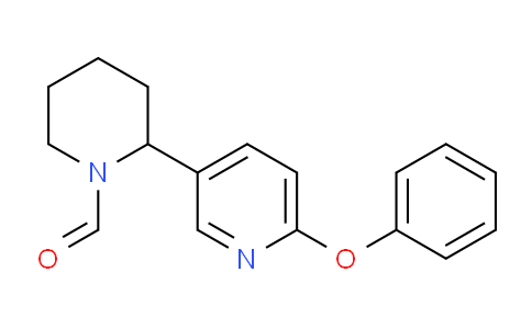 CAS No. 1352527-99-1, 2-(6-Phenoxypyridin-3-yl)piperidine-1-carbaldehyde