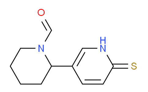 CAS No. 1352495-34-1, 2-(6-Thioxo-1,6-dihydropyridin-3-yl)piperidine-1-carbaldehyde