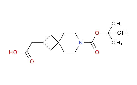 CAS No. 1384265-35-3, 2-(7-(tert-Butoxycarbonyl)-7-azaspiro[3.5]nonan-2-yl)acetic acid