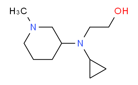 CAS No. 1353961-62-2, 2-(Cyclopropyl(1-methylpiperidin-3-yl)amino)ethanol